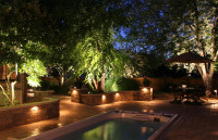 Outdoor lighting and power installations in Central London
